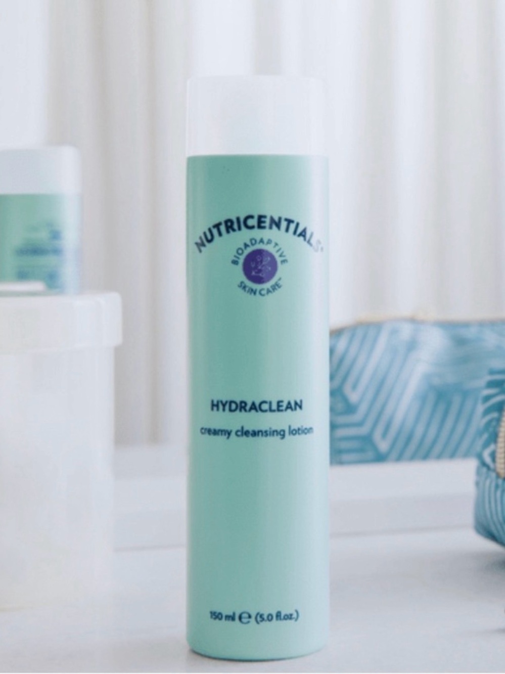 Nutrientials Hydraclean Creamy Cleansing Lotion — Mint Green
